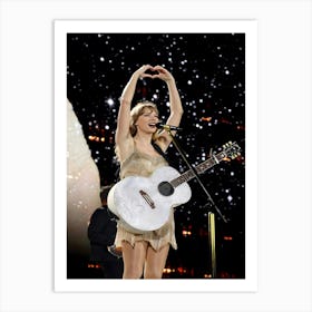 Taylor Swift Music Singer Art Print