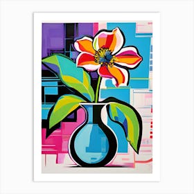 Flower In A Vase 2 Art Print
