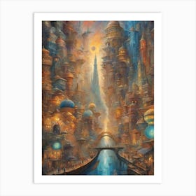 City Of Wonders Art Print