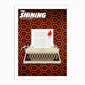 The Shining Film Horror Art Print