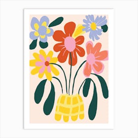 Flowers In A Vase 39 Art Print