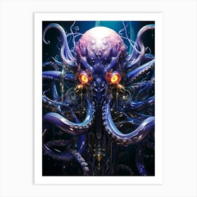 Octopus Art Print