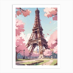 Eiffel Tower Paris Art Print