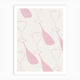 Liquid Therapy Pink Art Print