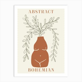 Abstract Bohemian 29 Art Print