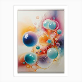 Bubbles 16 Art Print