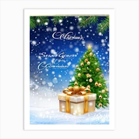 Christmas Tree 81 Art Print