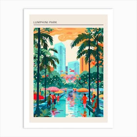 Lumphini Park Bangkok Thailand 3 Art Print