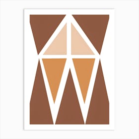 W Logo Art Print