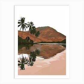 Hawaiian Landscape Art Print