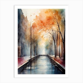 Autumn In The City Art Print