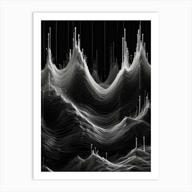 Waves Art Print