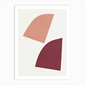 Minimalist Shapes 07 Art Print