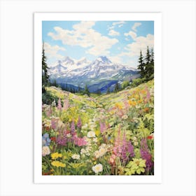 Wildflower Meadow 2 Art Print