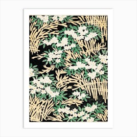 Forest Illustration From Bijutsu Sekai Art Print