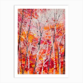 Birch Trees 8 Art Print