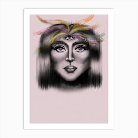 third dimension creative intuition Art Print