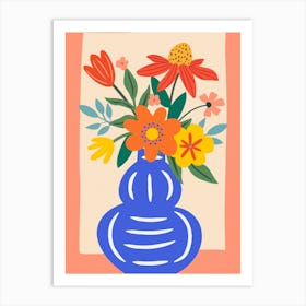 Flowers In A Vase 1 Art Print