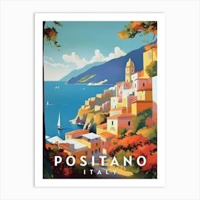 Positano Italy Travel Art Print