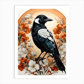 Magpie Art Print