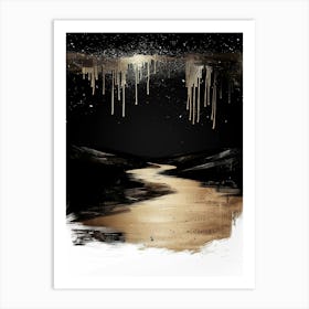 Dripping Water Art Print