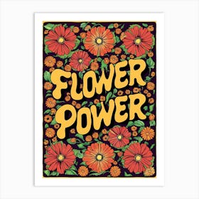 Flower Power 5 Art Print