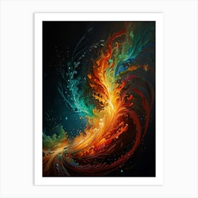 Abstract Painting 84 Art Print