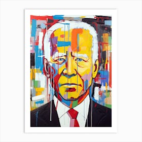 Joe Biden 2 Art Print