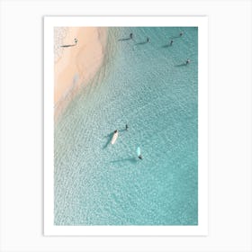 Aerial Ocean Photography Art Print