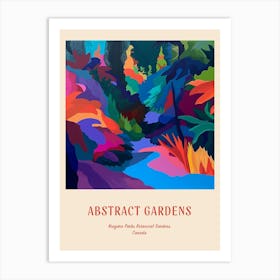 Colourful Gardens Niagara Parks Botanical Gardens Canada 3 Red Poster Art Print