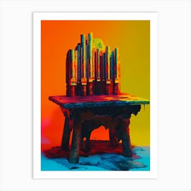 'The Organ Throne' Art Print