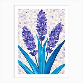 Lavender Flowers Art Print