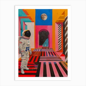 'Astronaut' Art Print