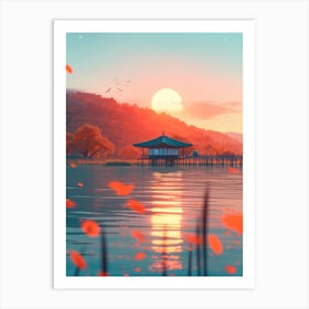 Asian Art Art Print