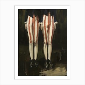 Two Americans Art Print