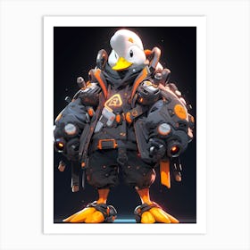 Overwatch Duck Art Print