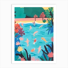 Swimming Pool 2 Art Print