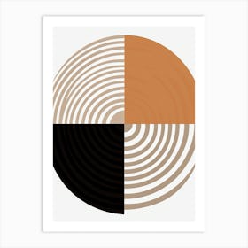 Pforzheim Precision, Geometric Bauhaus Art Print