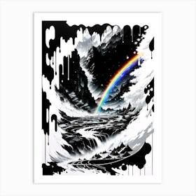 Rainbow In The Sky 3 Art Print