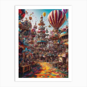 Alice In Wonderland 2 Art Print