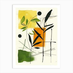 Abstract Painting 1956 Art Print