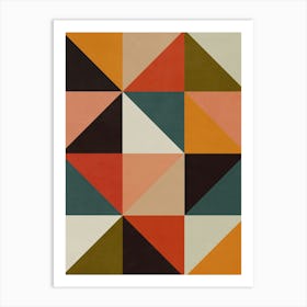 Geometric Shapes - CE01 Art Print