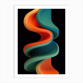 Abstract Painting 212 Art Print