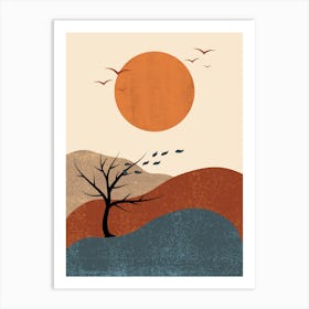 Autumn Tree 1 Art Print
