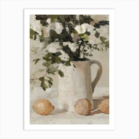 Flowers In A Vase 29 Art Print