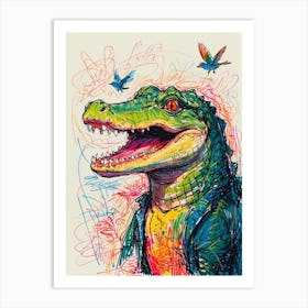 Alligator 1 Art Print