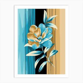 Flower colours 1 Art Print