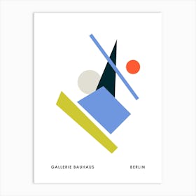 Bauhaus Exhibition Poster 9 Art Print