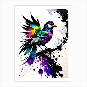 Colorful Bird 6 Art Print