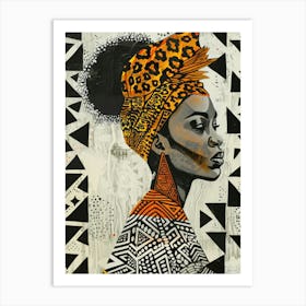 African Woman 90 Art Print